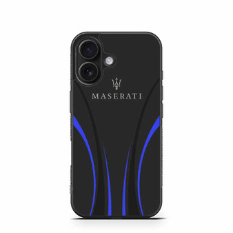 Maserati Blue Lux iPhone 16 Case