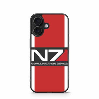 Mass Effect Communication Device iPhone 16 Case