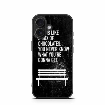 Quotes from Forestgump iPhone 16 Case
