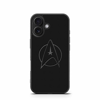 Star Trek Logo Black iPhone 16 Case