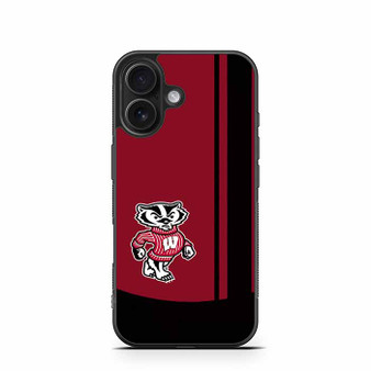Wisconsin Badgers American Football 1 iPhone 16 Case