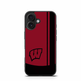 Wisconsin Badgers American Football 4 iPhone 16 Case