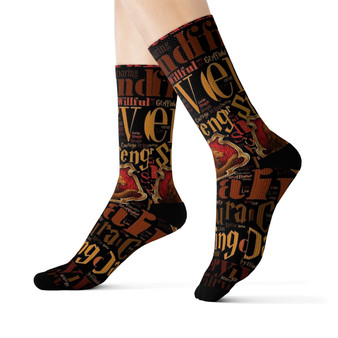 Harry Potter Gryffindor unisex adult socks