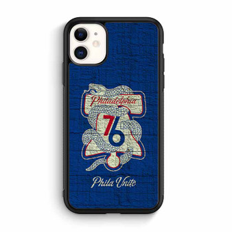 Philadelphia 76ers Phila Unite iPhone 11 Case