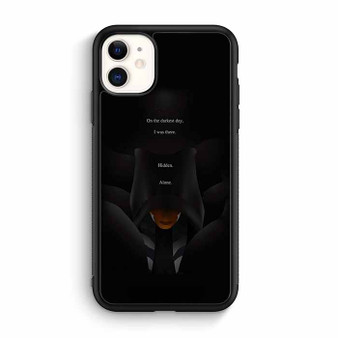 Star Wars Ahsoka Quotes iPhone 11 Case