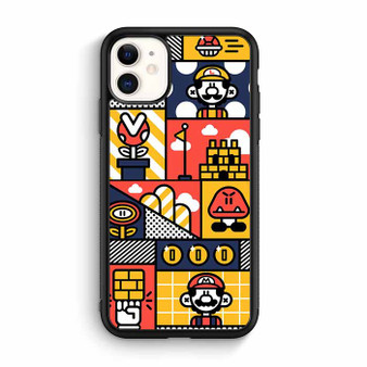 Super mario bross art iPhone 11 Case