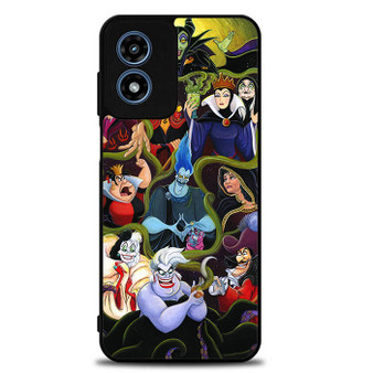 All Disney Villain Art Motorola Moto G Play 2024 Case