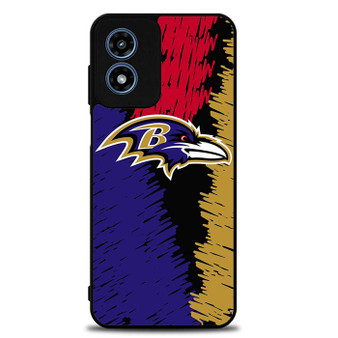 Baltimore Ravens Logo 4 Motorola Moto G Play 2024 Case
