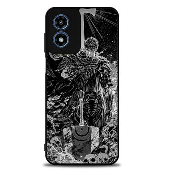 Berserk Guts with a Cool Big Sword Motorola Moto G Play 2024 Case