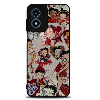 Betty Boop 3 Motorola Moto G Play 2024 Case