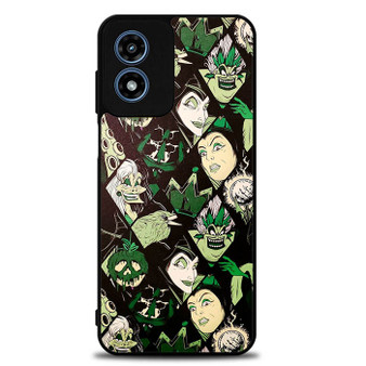 Disney All Villains Motorola Moto G Play 2024 Case