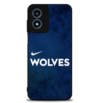 Minnesota Timberwolves 5 Motorola Moto G Play 2024 Case