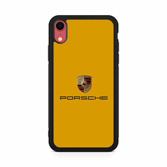 Porsche yellow iPhone XR Case