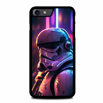 Star Wars Stormtrooper Neon iPhone SE 2022 Case