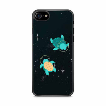 Turtle floating in the sky iPhone SE 2020 Case