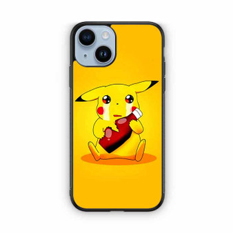 Cute pikachu crying iPhone 14 Case