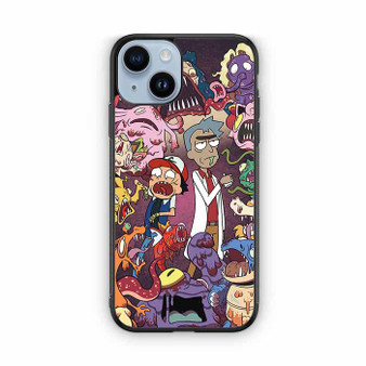 Rick and Mort Pokemon Style iPhone 14 Case