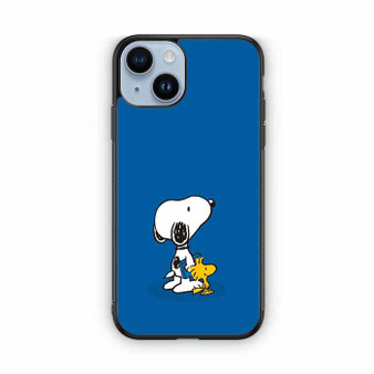 Snoopy in Blue iPhone 14 Case