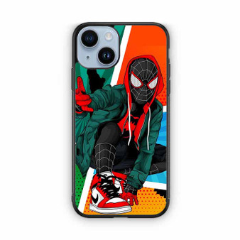 Spiderman Miles Morales Art Style iPhone 14 Case