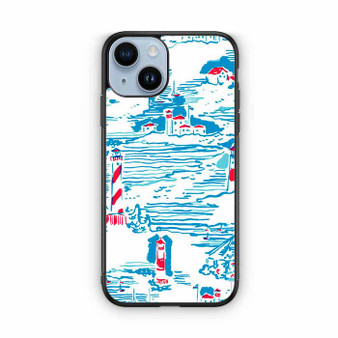 Vineyard lighthouse iPhone 14 Case