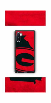 Georgia Bulldogs Gootball Art Galaxy Note 10 Case