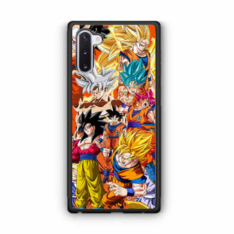 Son Goku Dragonball Collage Galaxy Note 10 Case