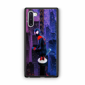 Spiderman Across the Spider Verse Miles Morales Galaxy Note 10 Case