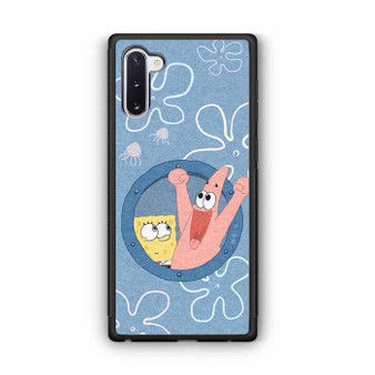 Spongebob And Patrick Galaxy Note 10 Case