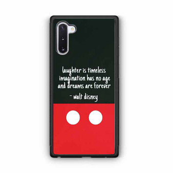 Walt Disney Quotes Galaxy Note 10 Case