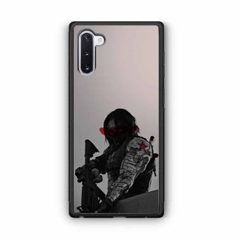Winter soldier aiming captain america Galaxy Note 10 Case