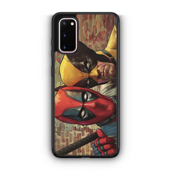 Deadpool and Wolverine Art Samsung Galaxy S20 Case