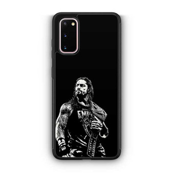 Roman reigns bw Samsung Galaxy S20 Case