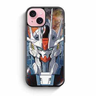 Aerial gundam mercury iPhone 15 Case