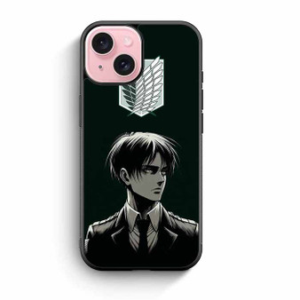 Attack on Titan Series Levi Ackerman iPhone 15 Case