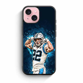Carolina Panthers Christian McCaffrey 22 iPhone 15 Case