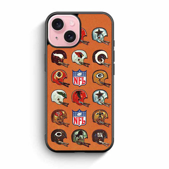 Classic NFL Helmet iPhone 15 Case