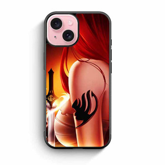 Fairy tail erza scarlet iPhone 15 Case