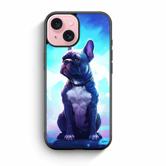 French bulldog space iPhone 15 Case