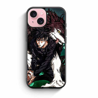 Megumi Wolf Shadow Jujutsu Kaisen iPhone 15 Case