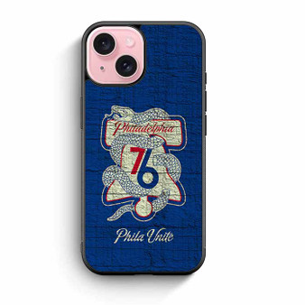Philadelphia 76ers Phila Unite iPhone 15 Case