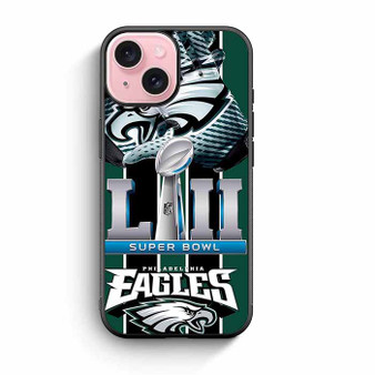 Philadelphia Eagles Super Bowl iPhone 15 Case