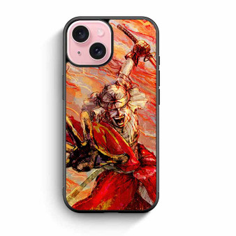 Rurouni Kenshin Shishio Art iPhone 15 Case