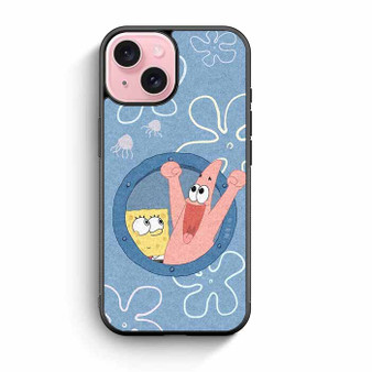 Spongebob And Patrick iPhone 15 Case