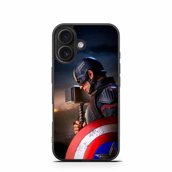 Steve Roger as Captain America iPhone 16 Case