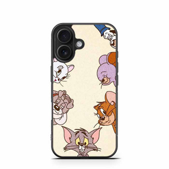 Tom and Jerry Cartoon iPhone 16 Case