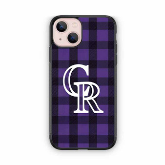 Colorado rockies purple iPhone 13 Case