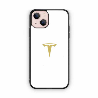 Tesla white iPhone 13 Case