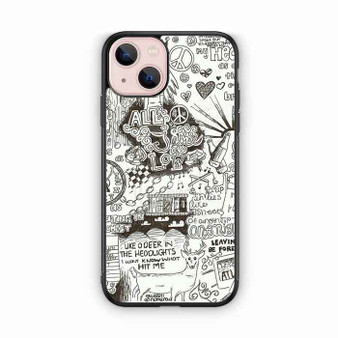 All Time Low Lyrics 2 iPhone 13 Case