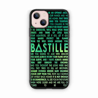 Bastille Lyrics iPhone 13 Case