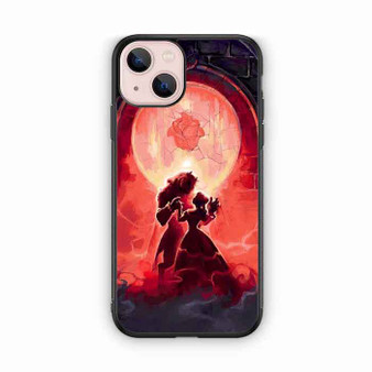 beauty and the beast vintage art iPhone 13 Case